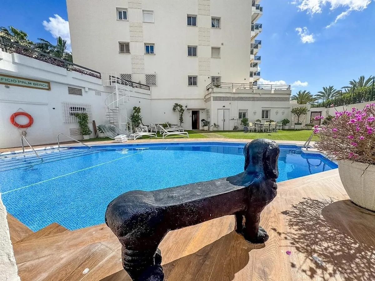 Palm Beach 2F A Stylish Seaside Apartment With Parking 마르베야 스페인